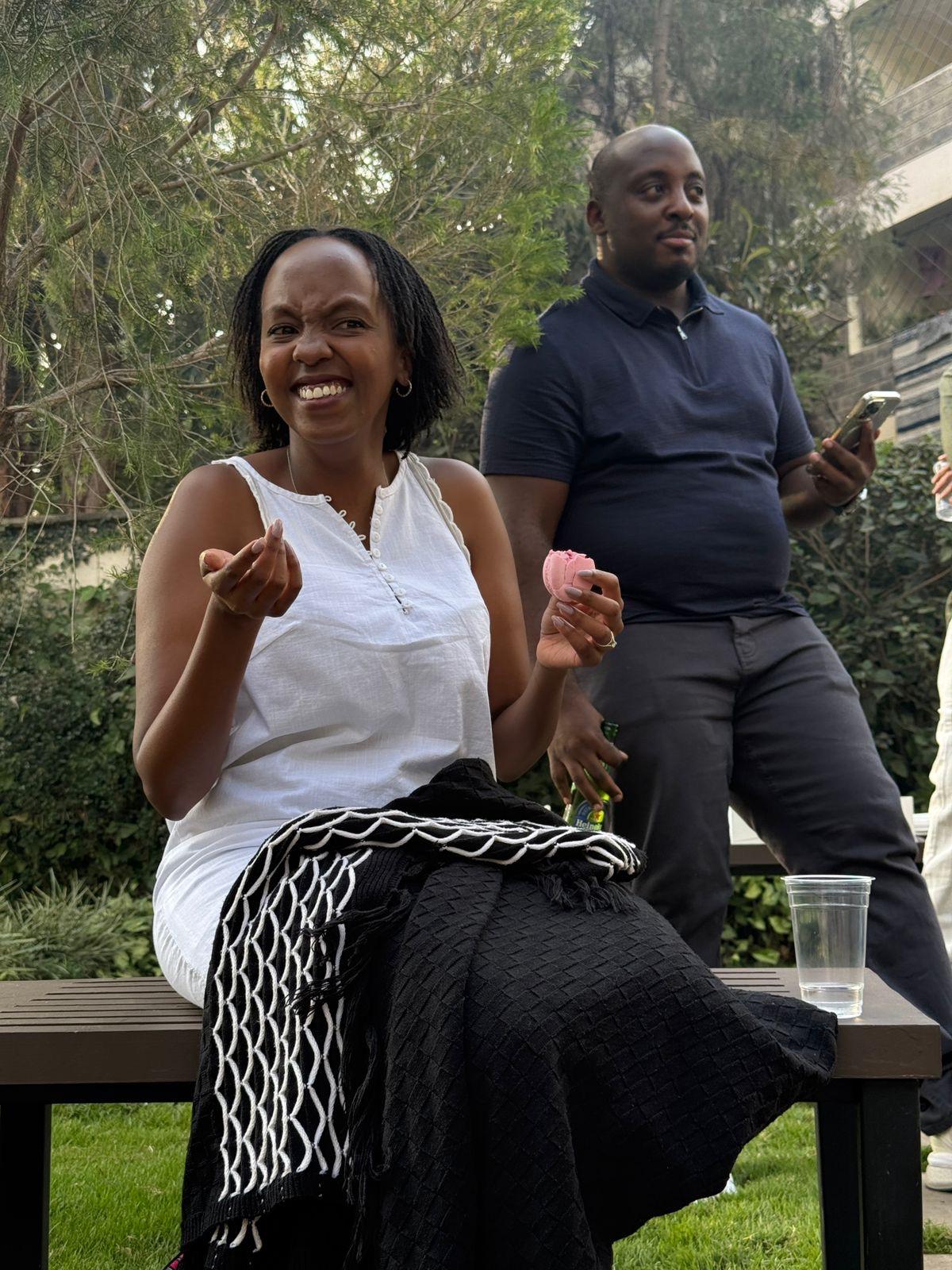 Fun memories of the couple