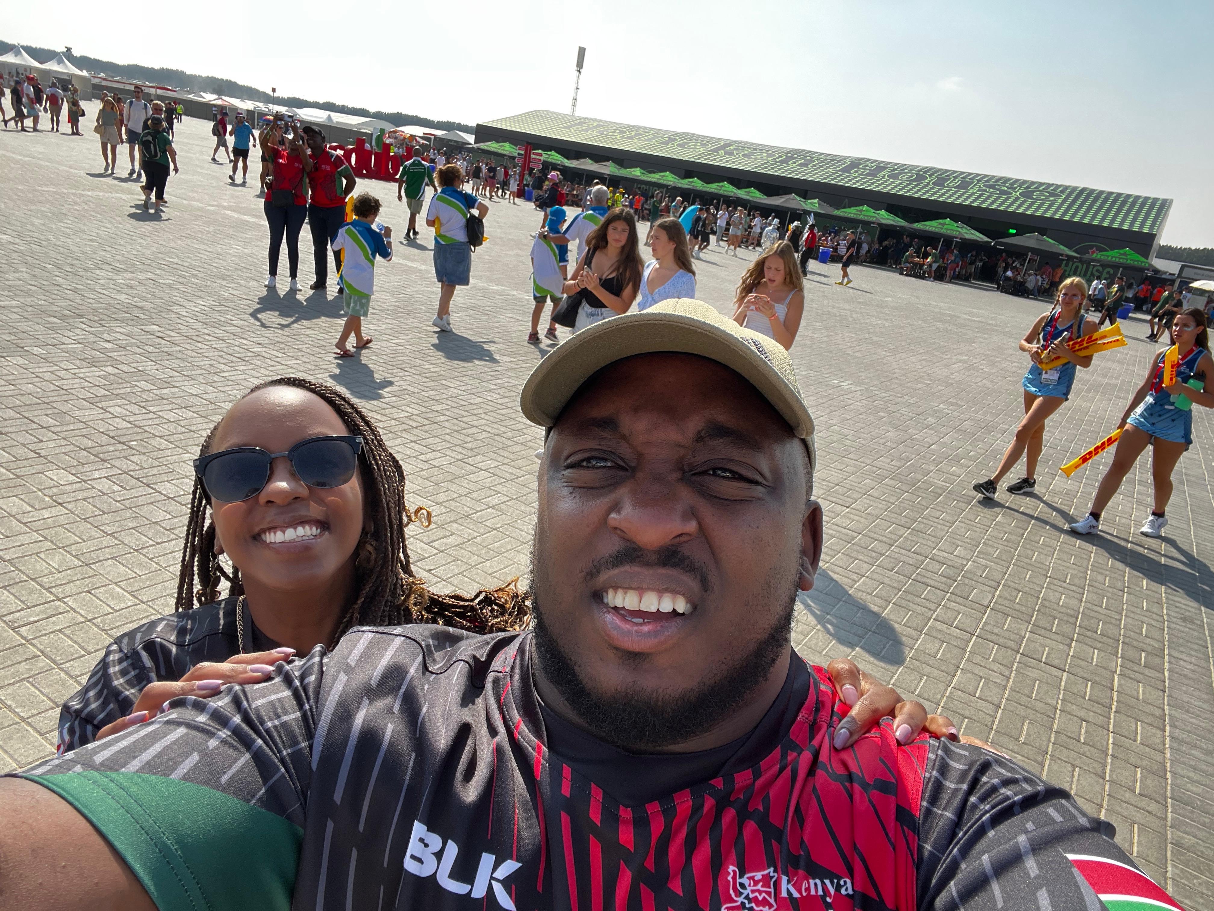 Fun memories of the couple